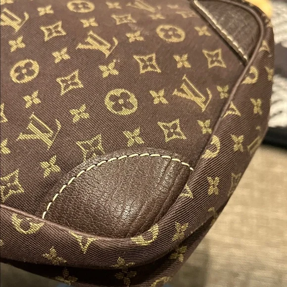 Louis Vuitton Monogram Brown Denim Crossbody Bag - Picture 13 of 14